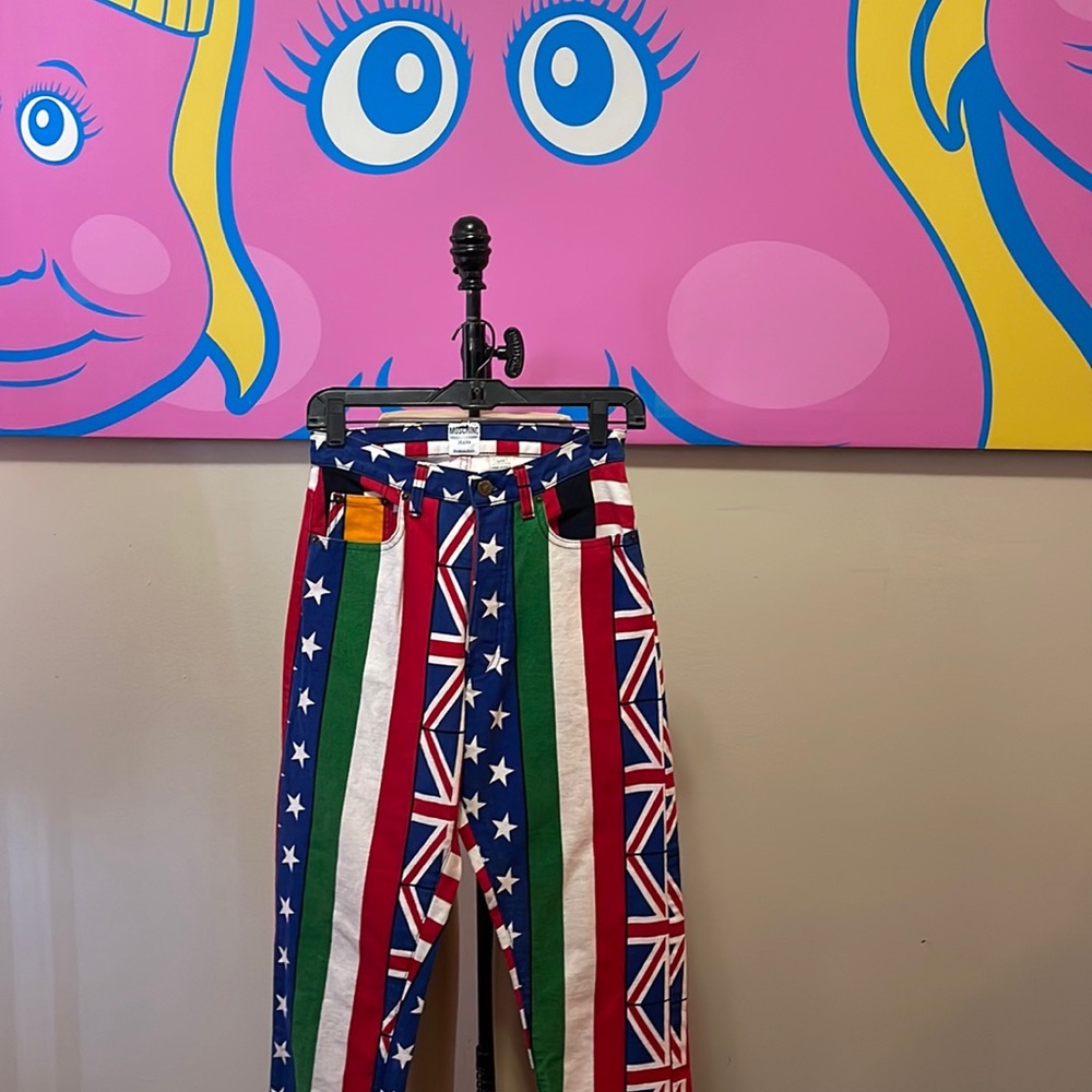 Moschino Jeans Union Jack Flag British Jeans